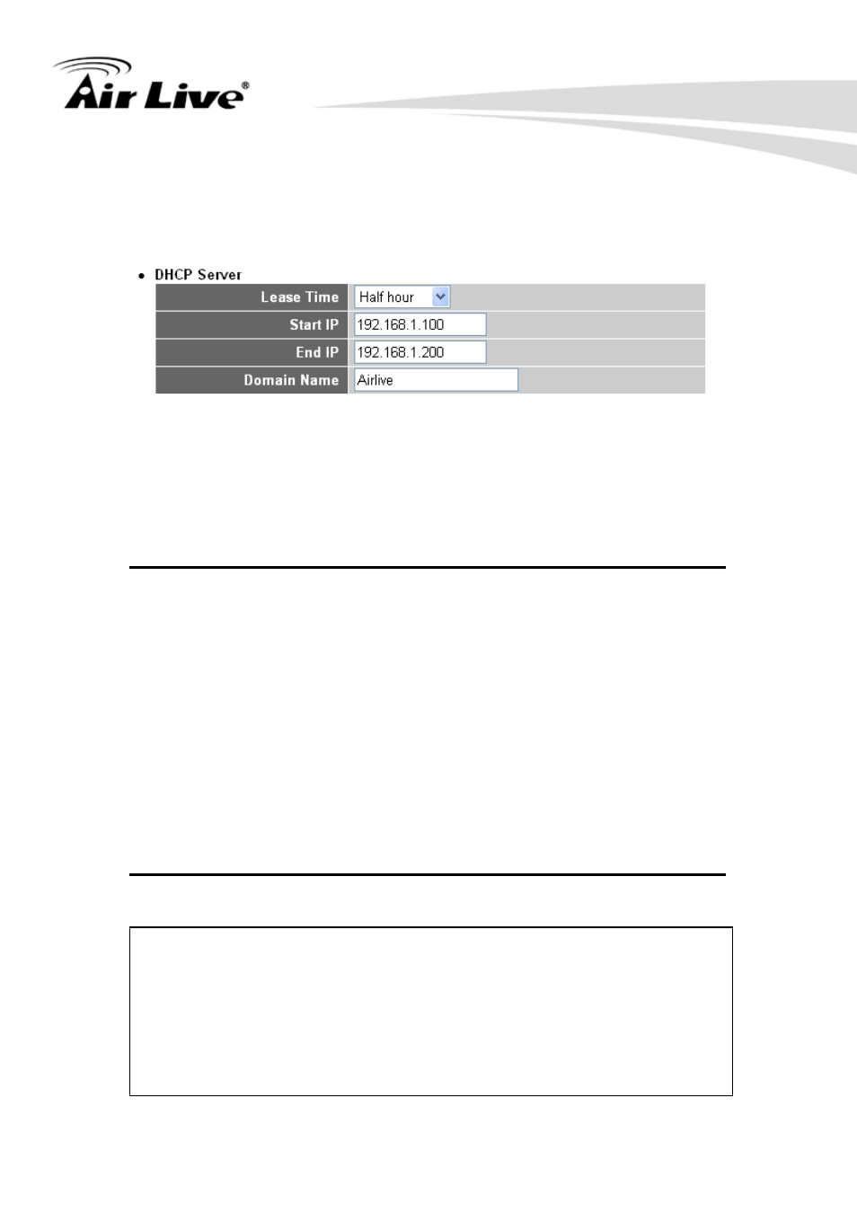 Dhcp server | AirLive WN-350R User Manual | Page 80 / 176
