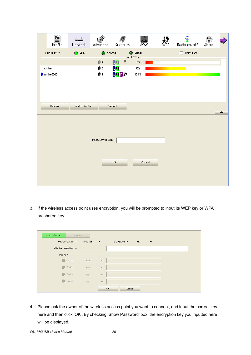 AirLive WN-360USB User Manual | Page 25 / 62