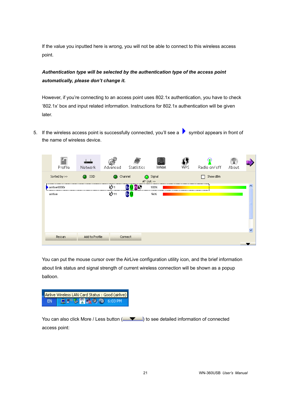 AirLive WN-360USB User Manual | Page 26 / 62