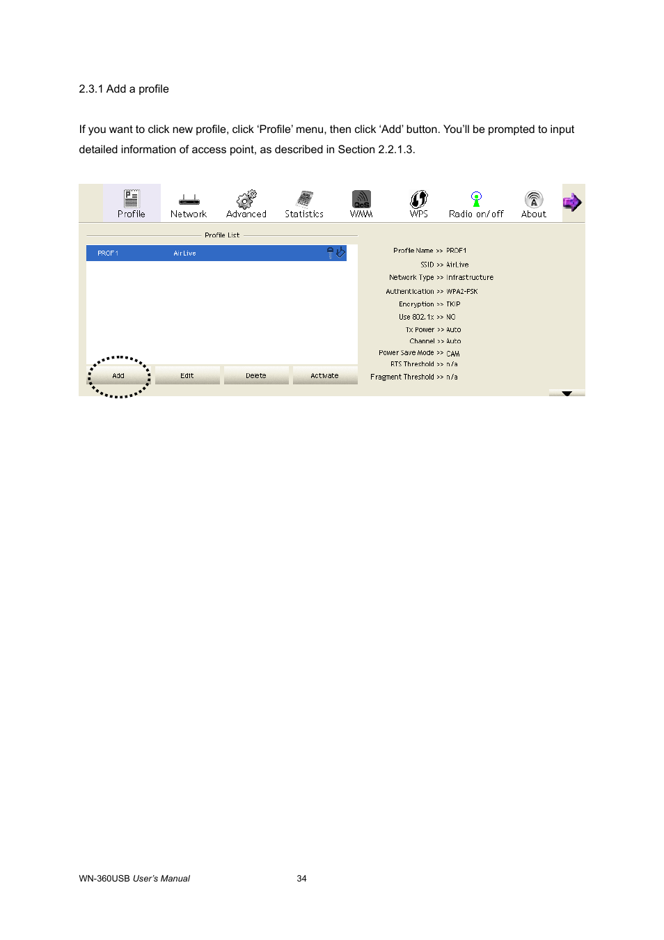 AirLive WN-360USB User Manual | Page 39 / 62