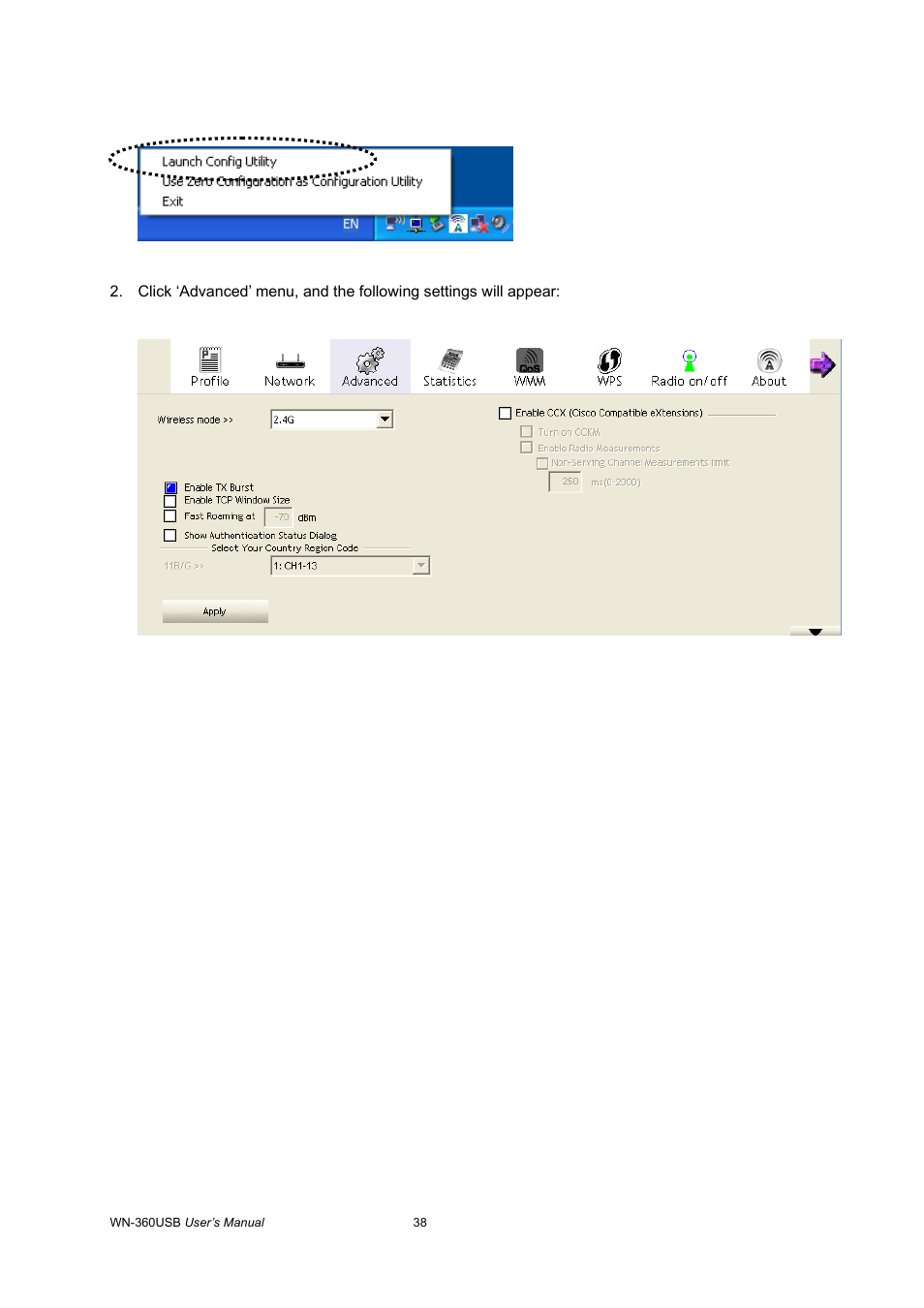 AirLive WN-360USB User Manual | Page 43 / 62