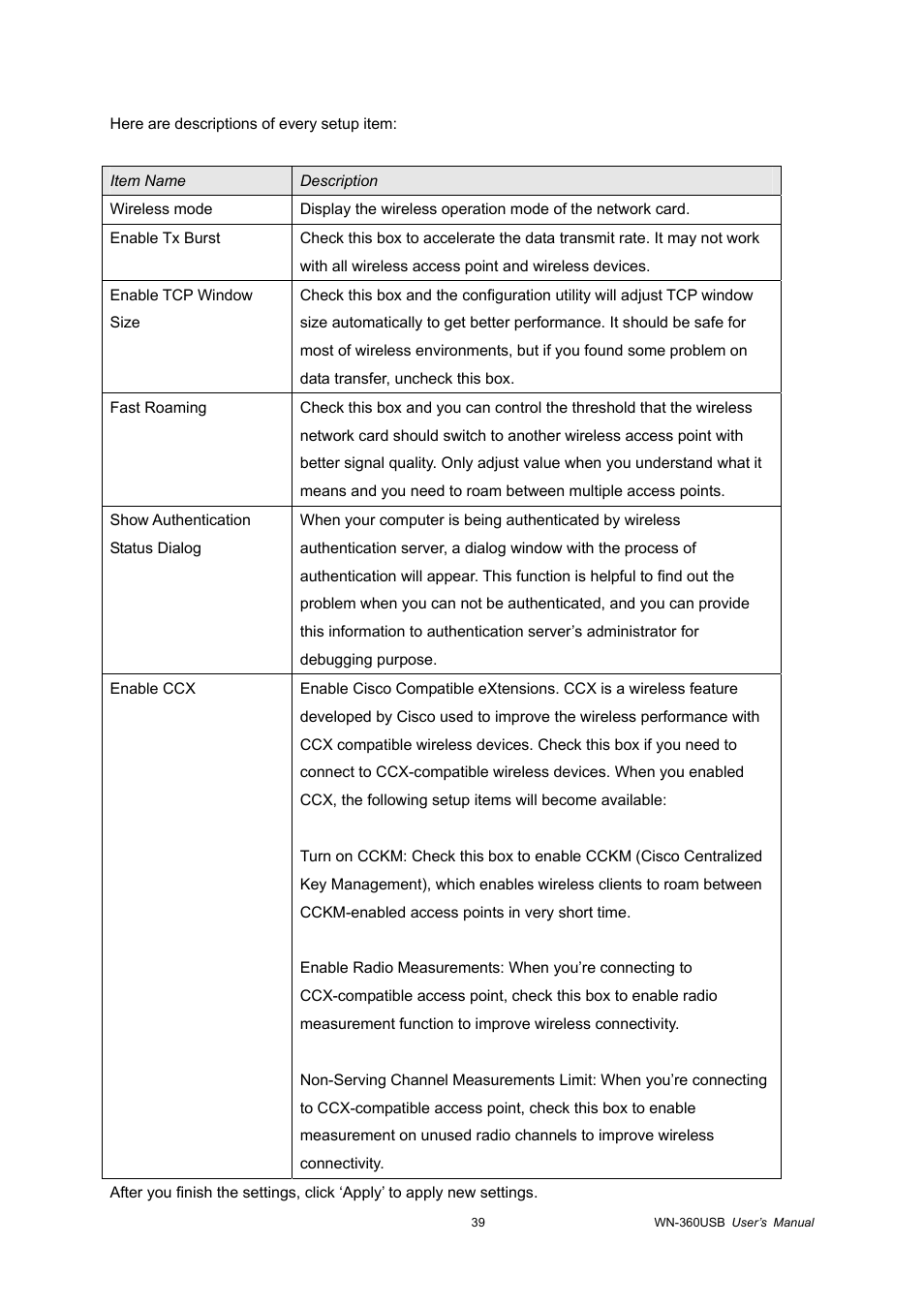 AirLive WN-360USB User Manual | Page 44 / 62