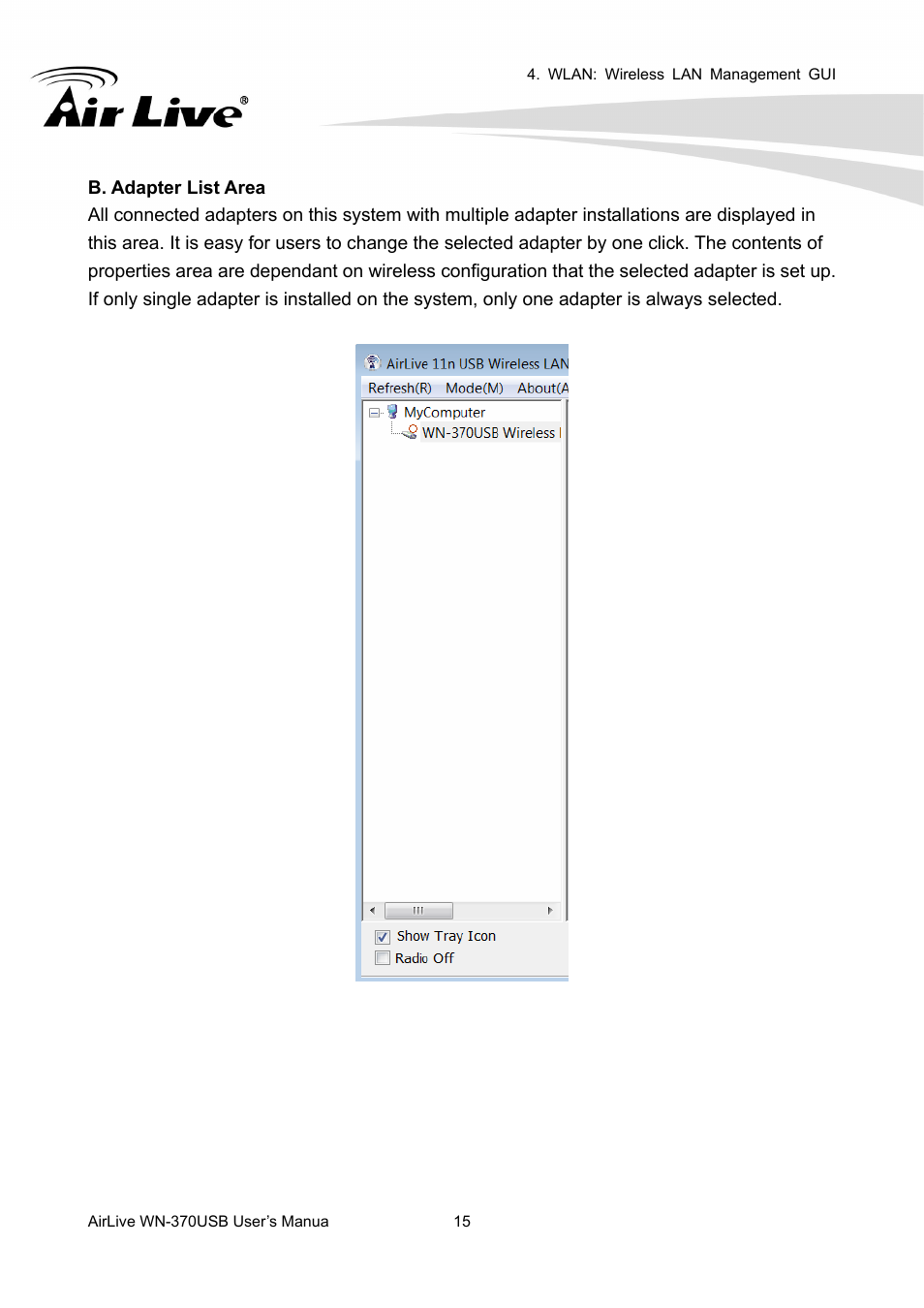 AirLive WN-370USB User Manual | Page 19 / 40