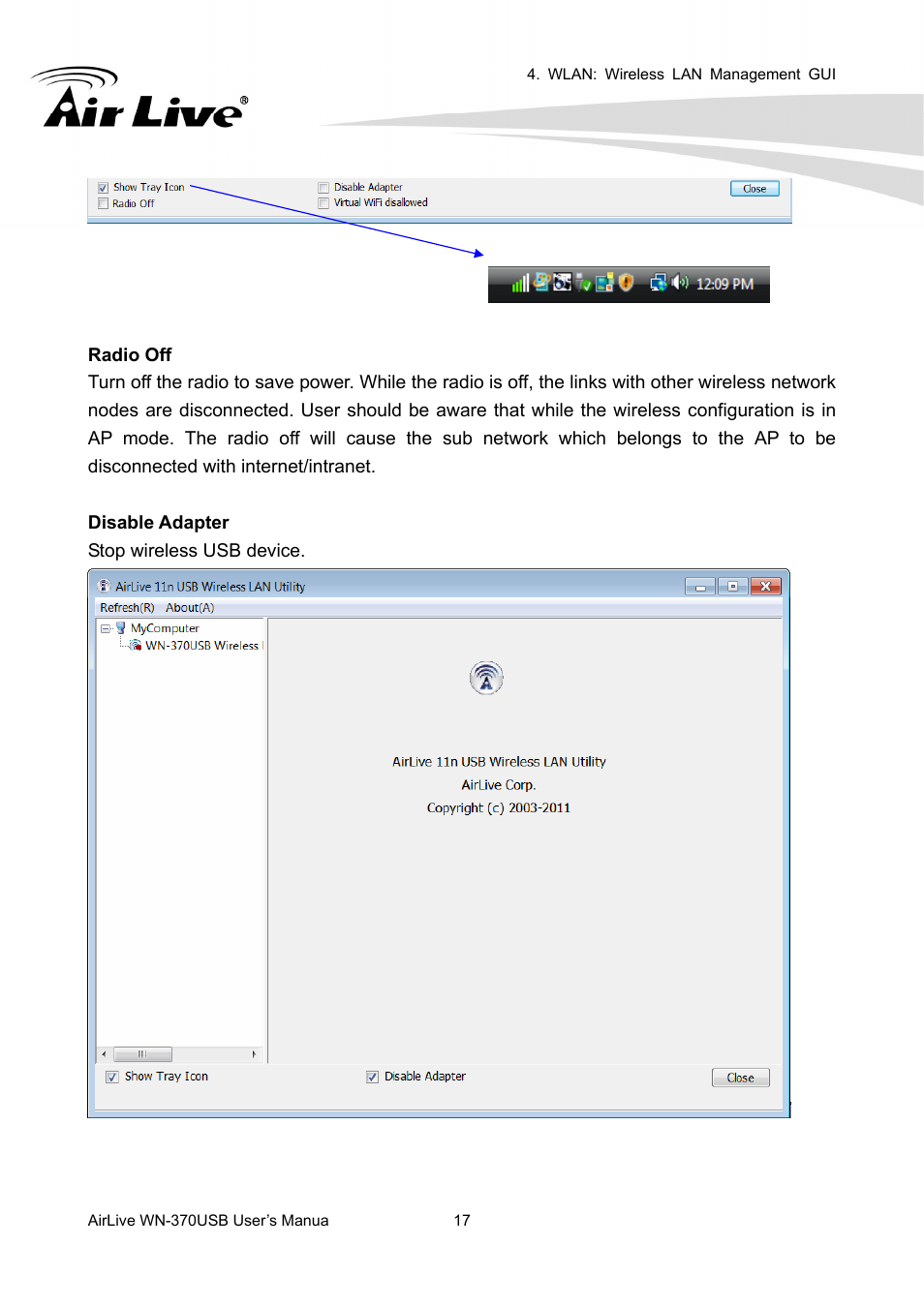 AirLive WN-370USB User Manual | Page 21 / 40