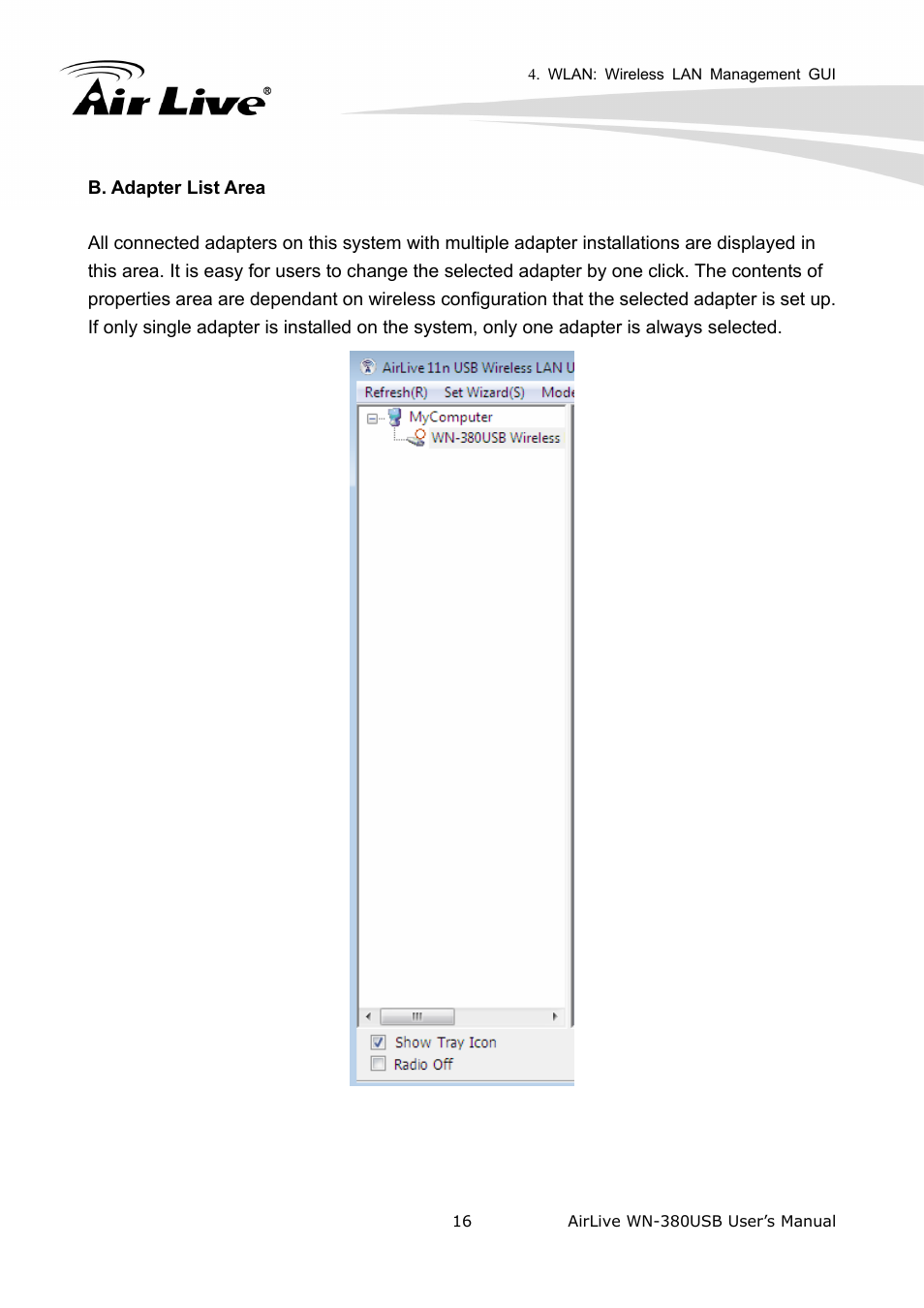 AirLive WN-380USB User Manual | Page 20 / 42