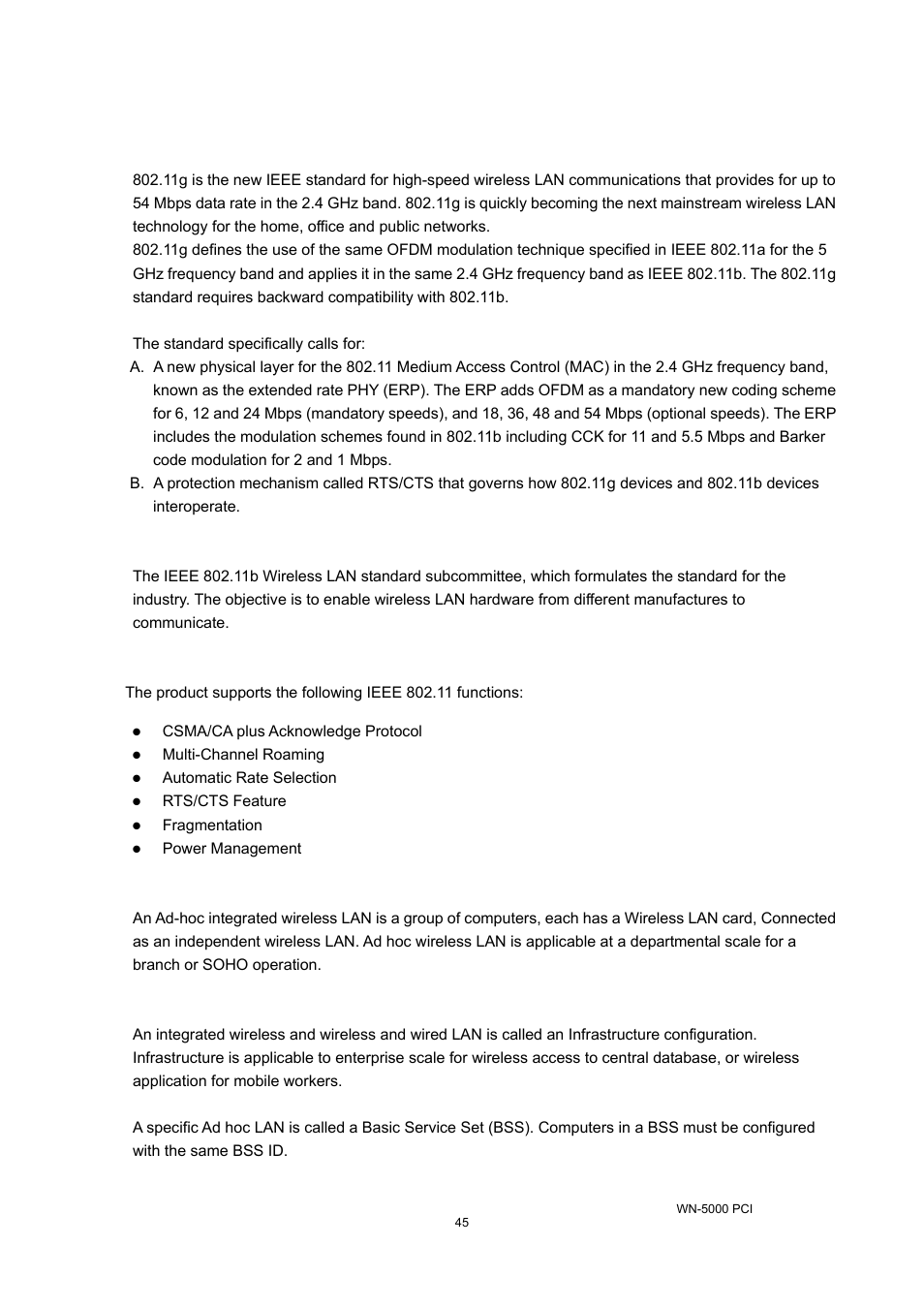 3 glossary | AirLive WN-5000PCI User Manual | Page 48 / 50