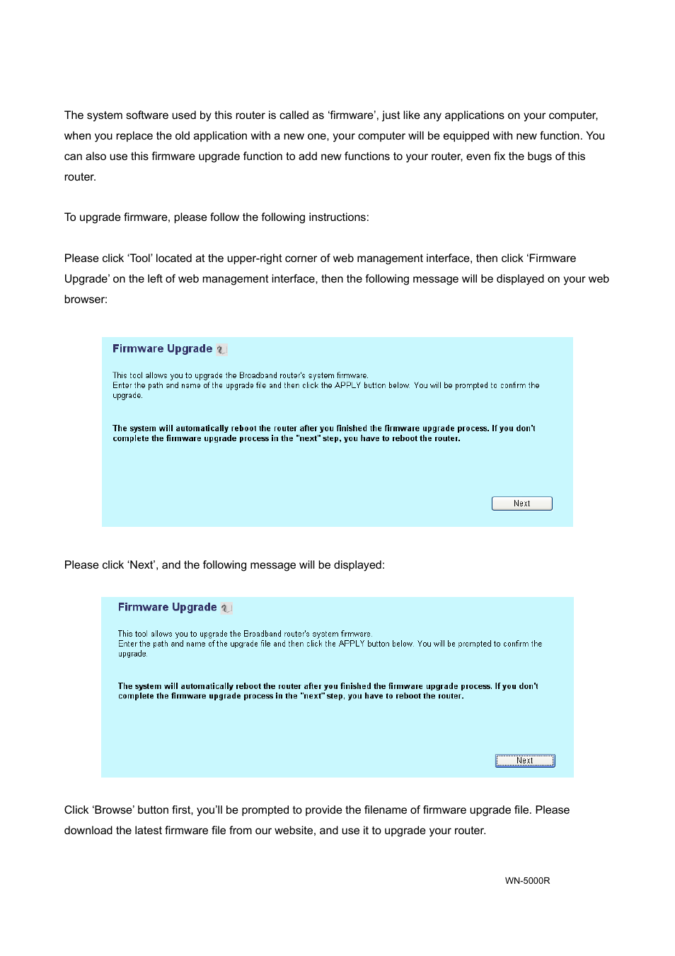 7 system reset, 6 firmware upgrade | AirLive WN-5000R User Manual | Page 100 / 107