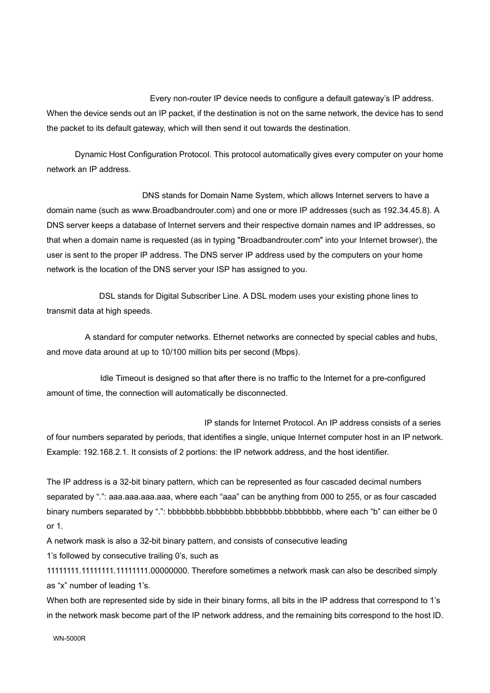 3 glossary | AirLive WN-5000R User Manual | Page 105 / 107