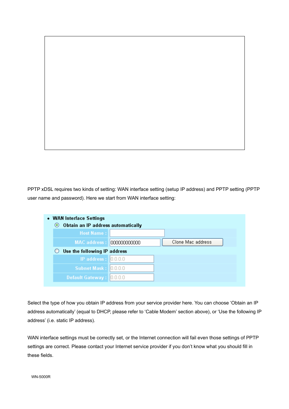 3-4 setup procedure for ‘pptp xdsl | AirLive WN-5000R User Manual | Page 29 / 107