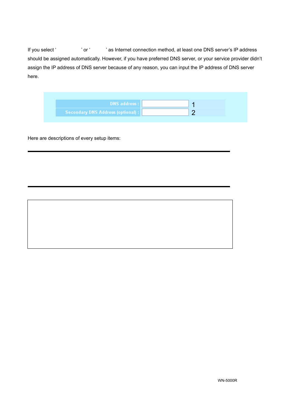 5-7 setup procedure for ‘dns | AirLive WN-5000R User Manual | Page 46 / 107