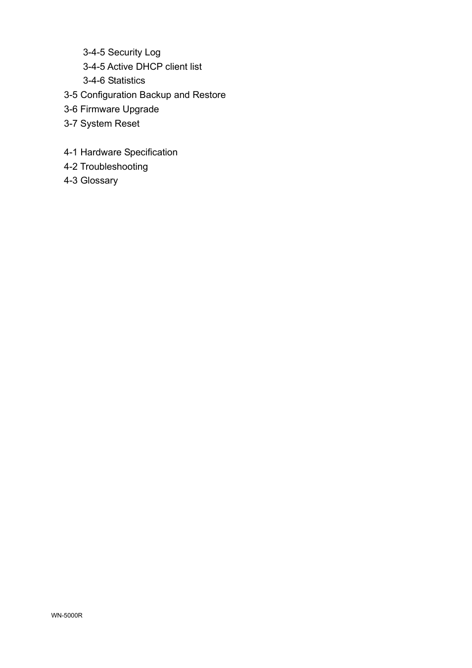 Chapter 4: appendix | AirLive WN-5000R User Manual | Page 7 / 107