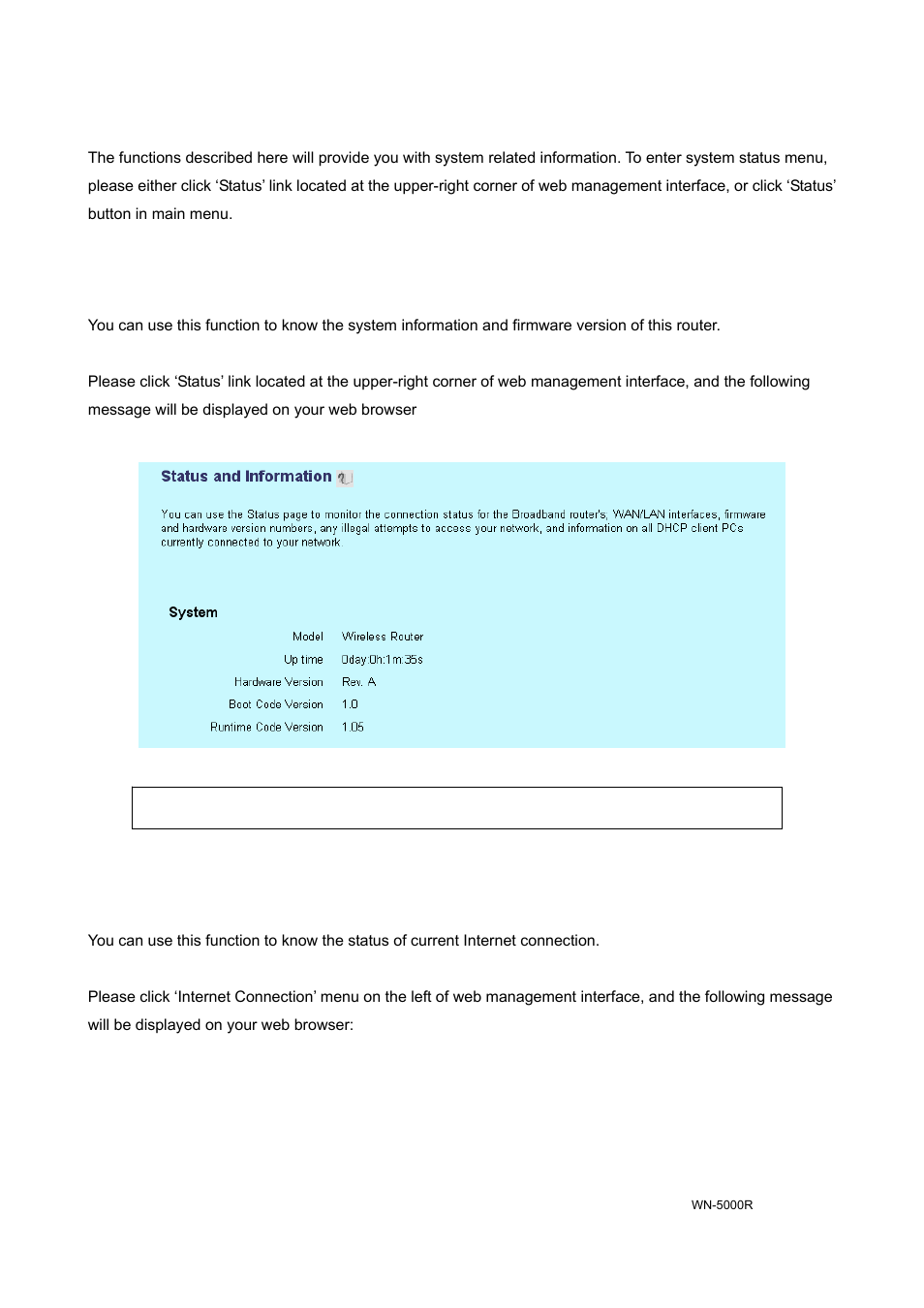 4-3 device status 3-4-4 system log, 4 system status | AirLive WN-5000R User Manual | Page 94 / 107