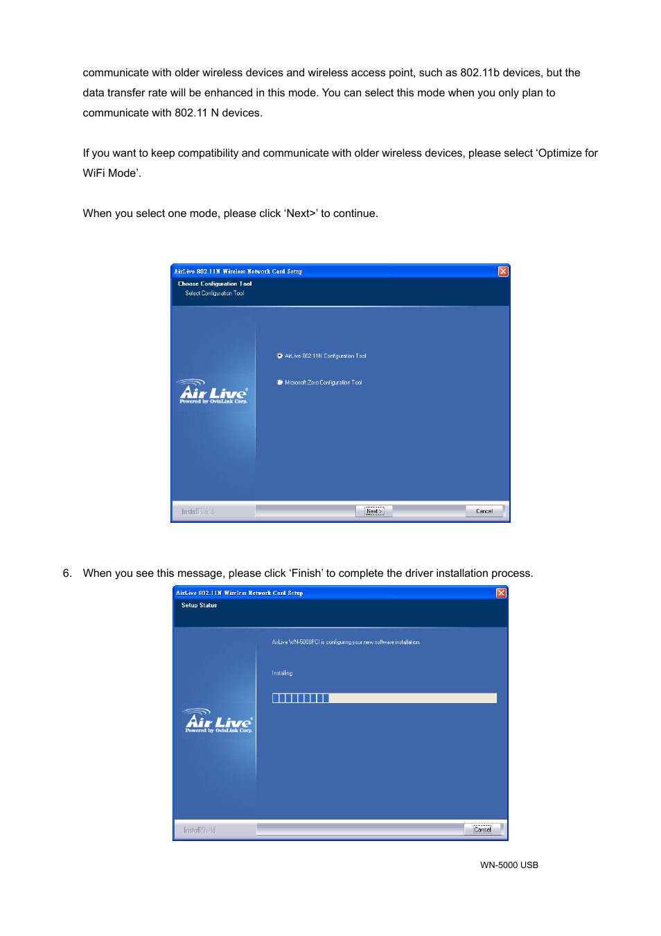 AirLive WN-5000R-USB v2 User Manual | Page 12 / 47