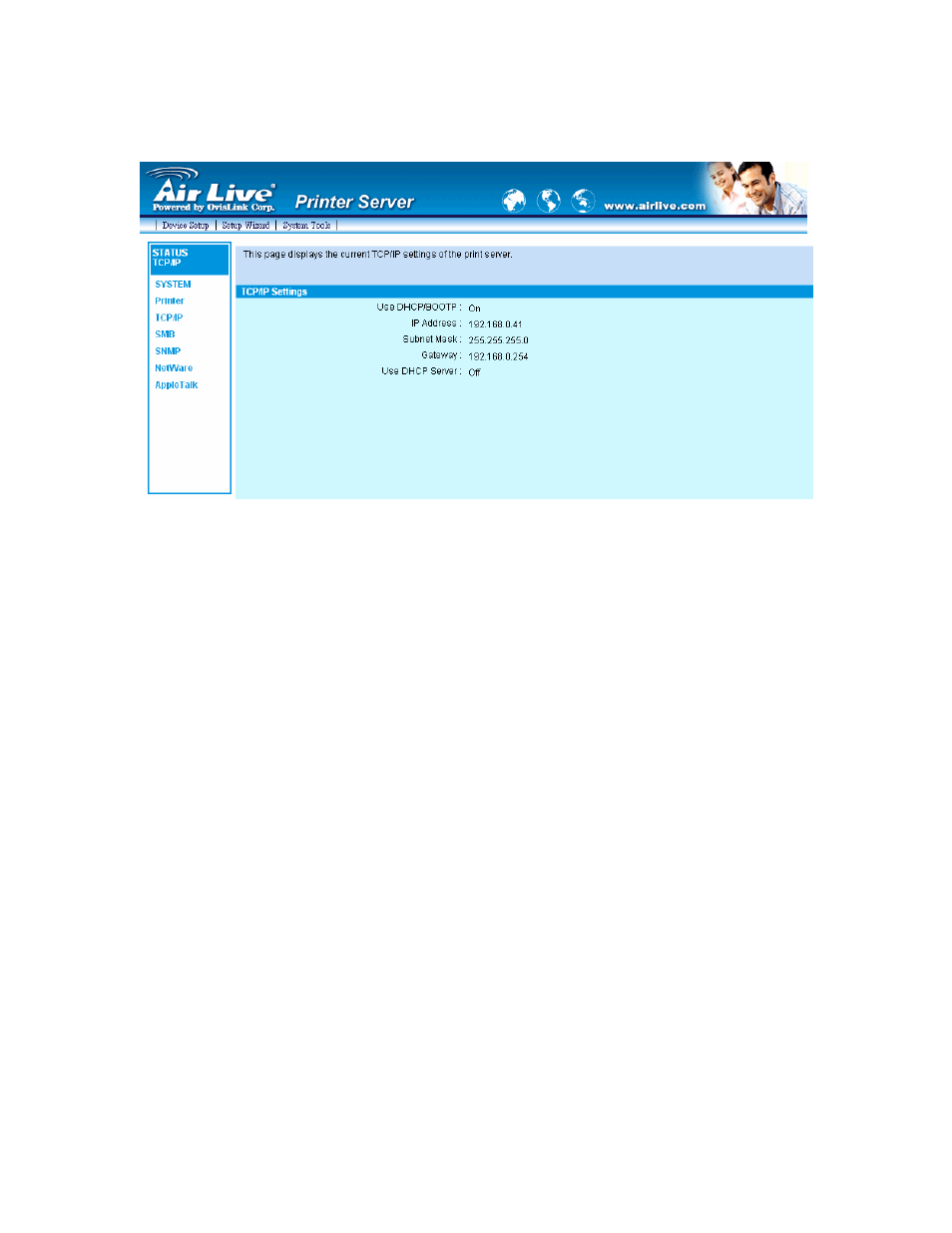 3 tcp/ip | AirLive WP-201G User Manual | Page 100 / 134