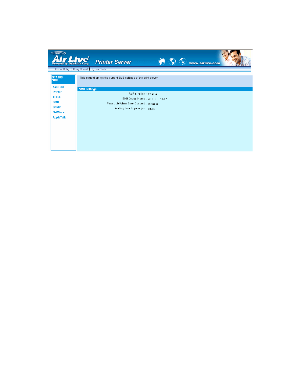 4 smb | AirLive WP-201G User Manual | Page 101 / 134