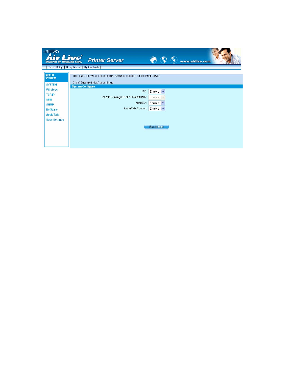 1 advanced settings | AirLive WP-201G User Manual | Page 106 / 134