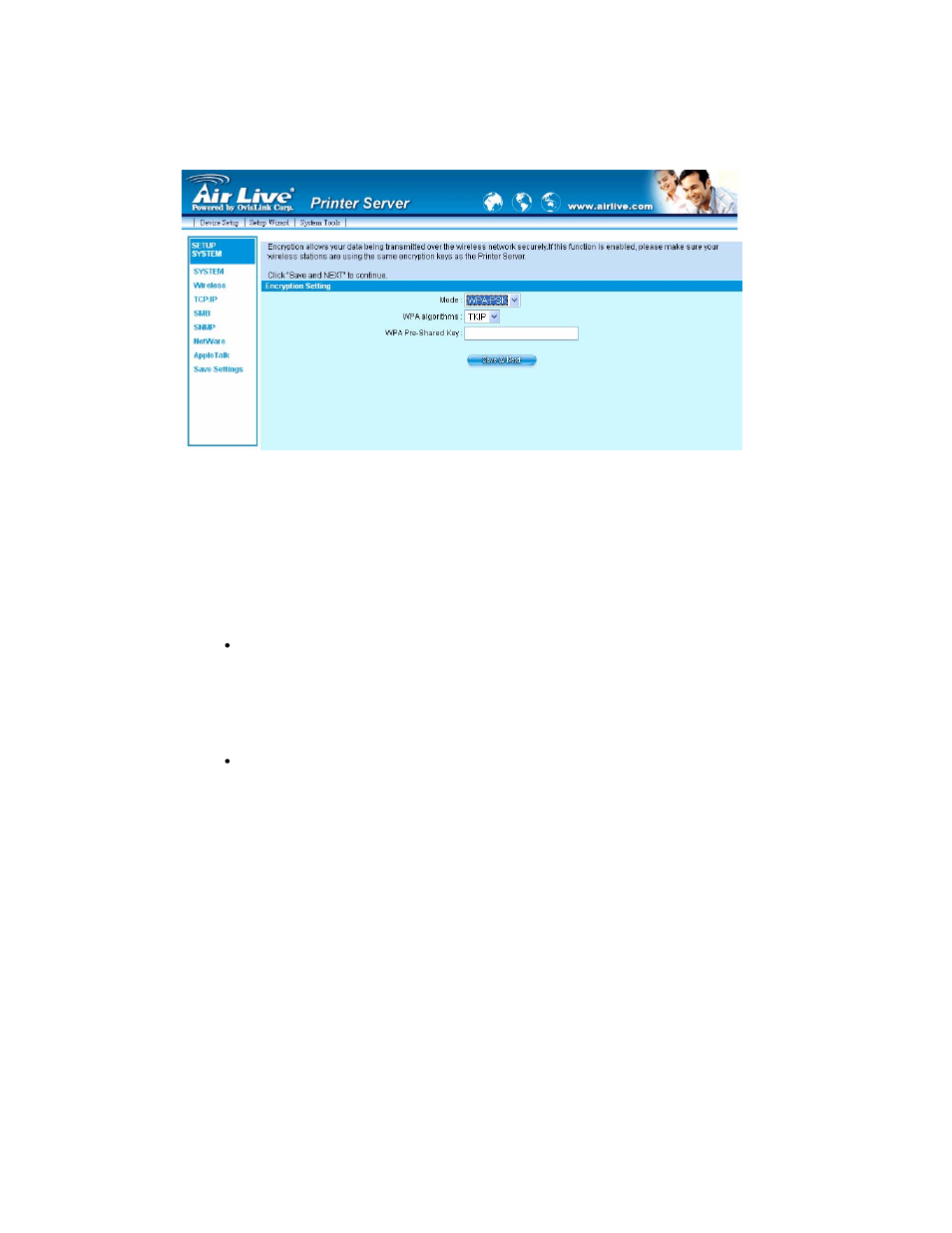 AirLive WP-201G User Manual | Page 112 / 134