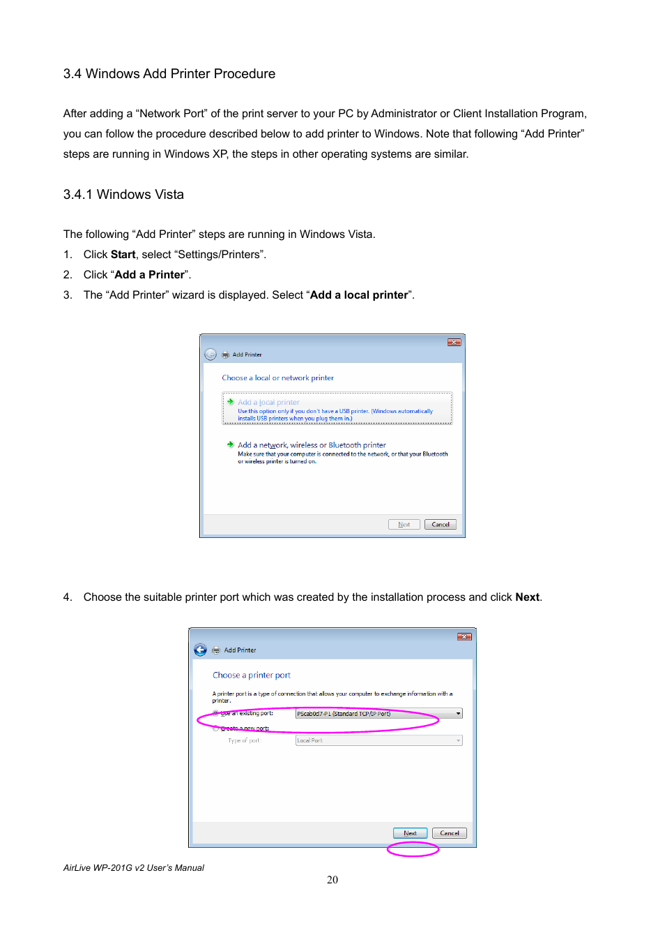 AirLive WP-201G V2 User Manual | Page 28 / 97