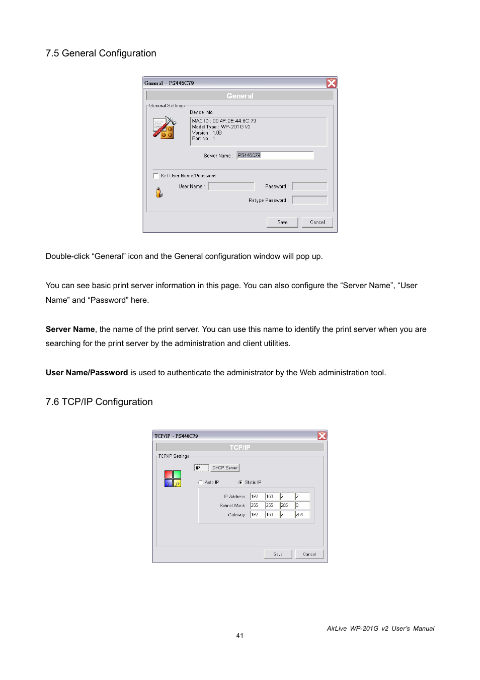 AirLive WP-201G V2 User Manual | Page 49 / 97