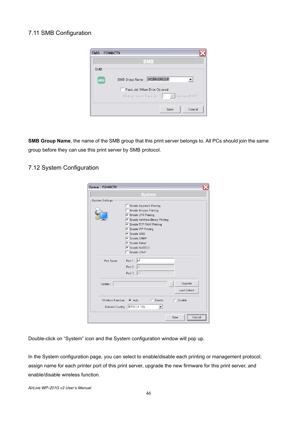 AirLive WP-201G V2 User Manual | Page 54 / 97