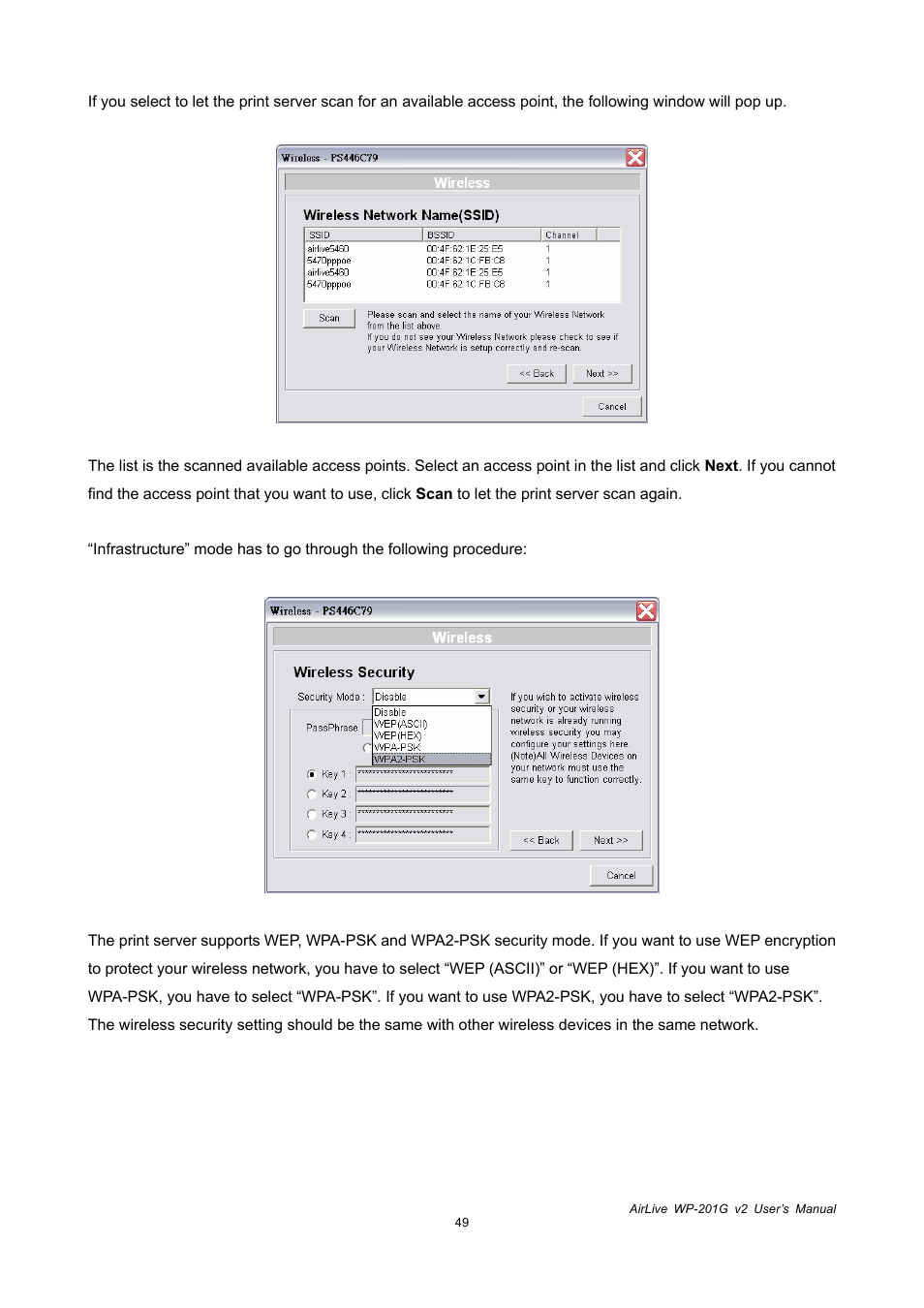 AirLive WP-201G V2 User Manual | Page 57 / 97