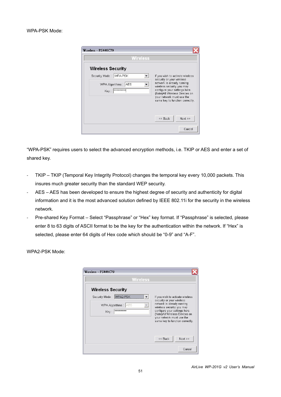 AirLive WP-201G V2 User Manual | Page 59 / 97