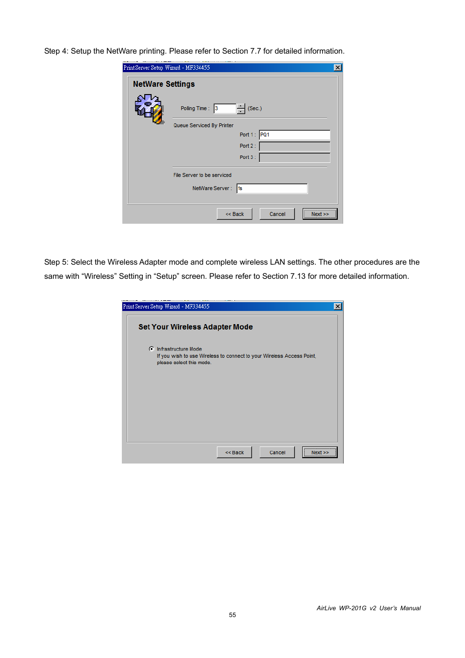 AirLive WP-201G V2 User Manual | Page 63 / 97