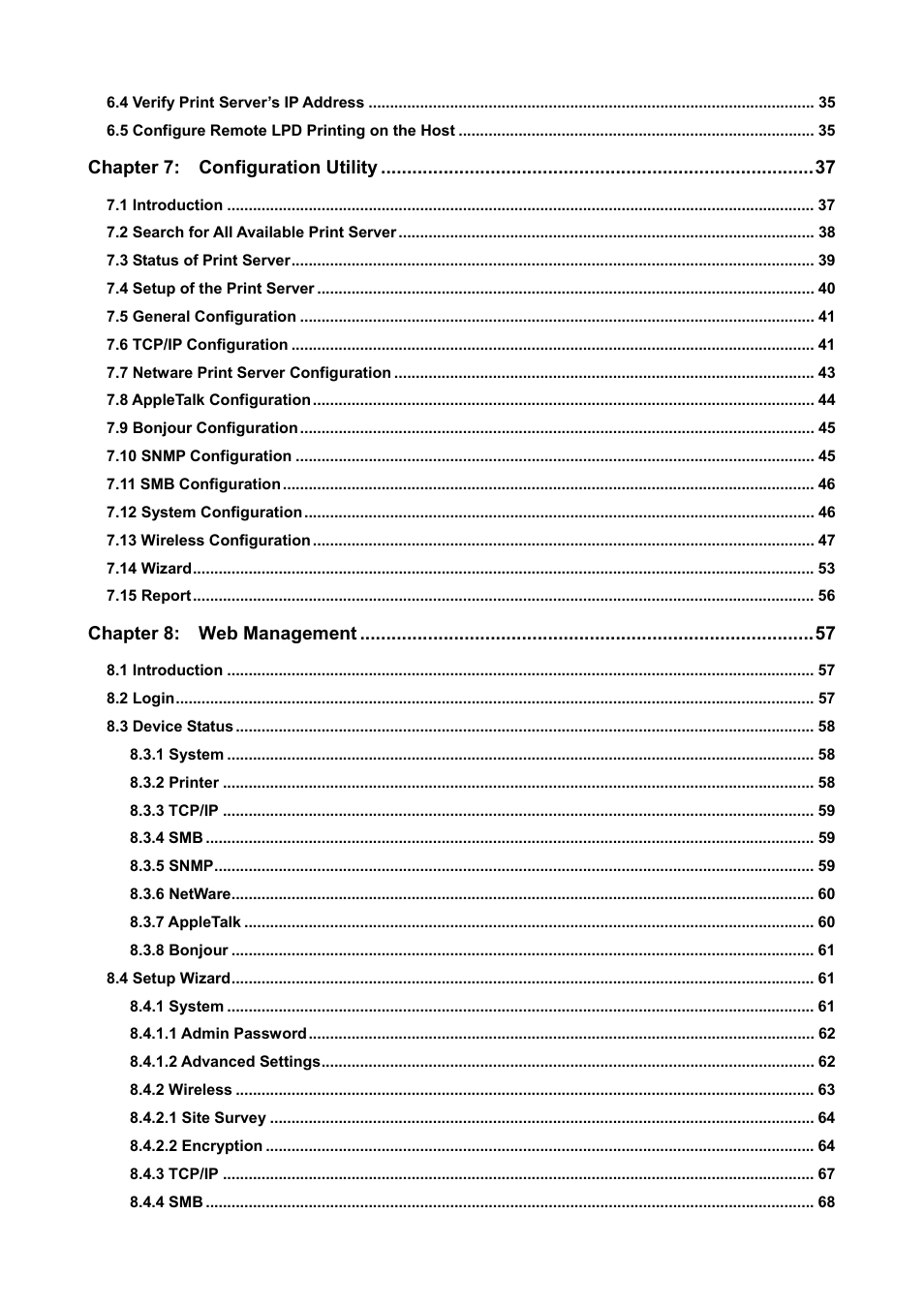 AirLive WP-201G V2 User Manual | Page 7 / 97