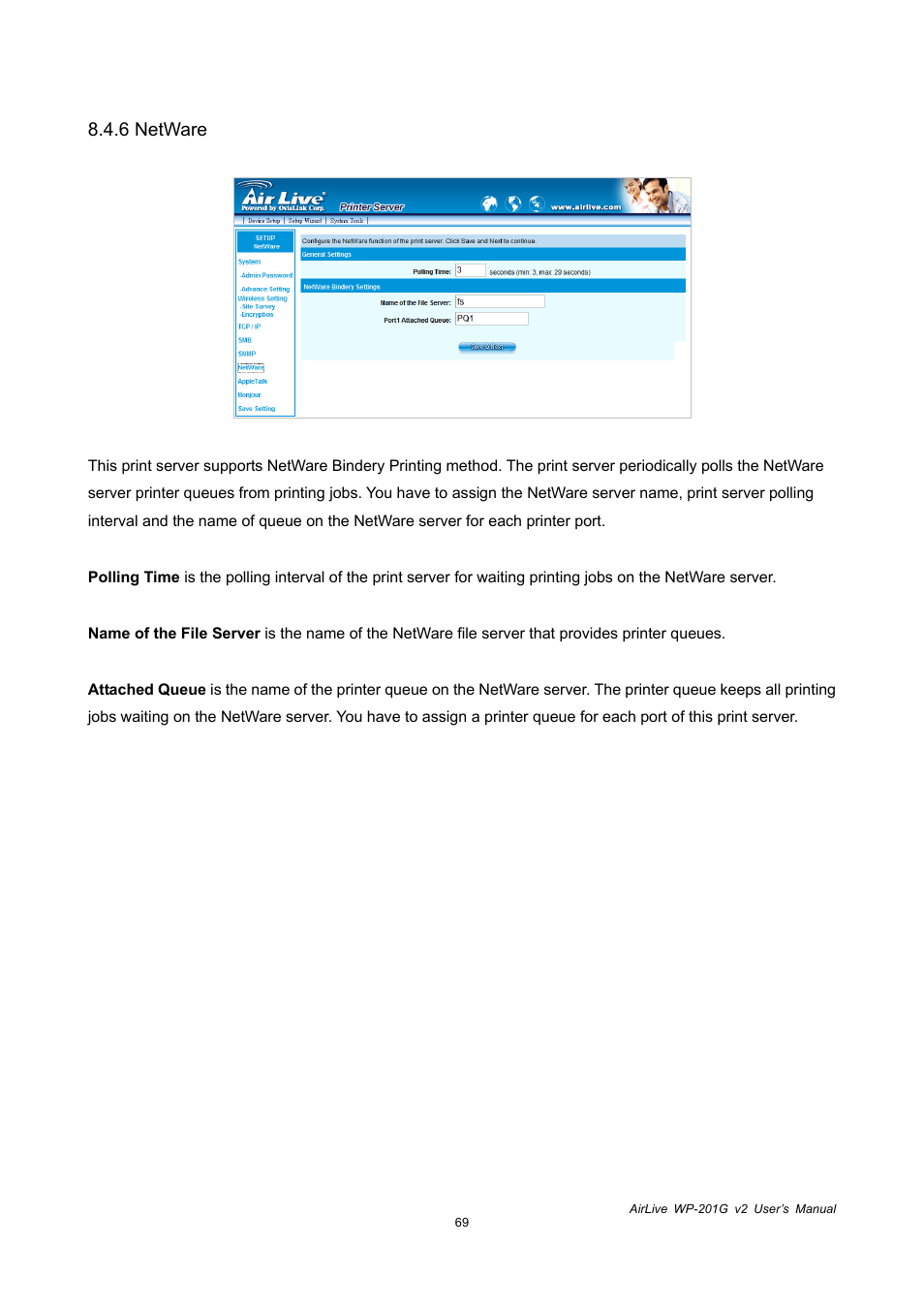 AirLive WP-201G V2 User Manual | Page 77 / 97