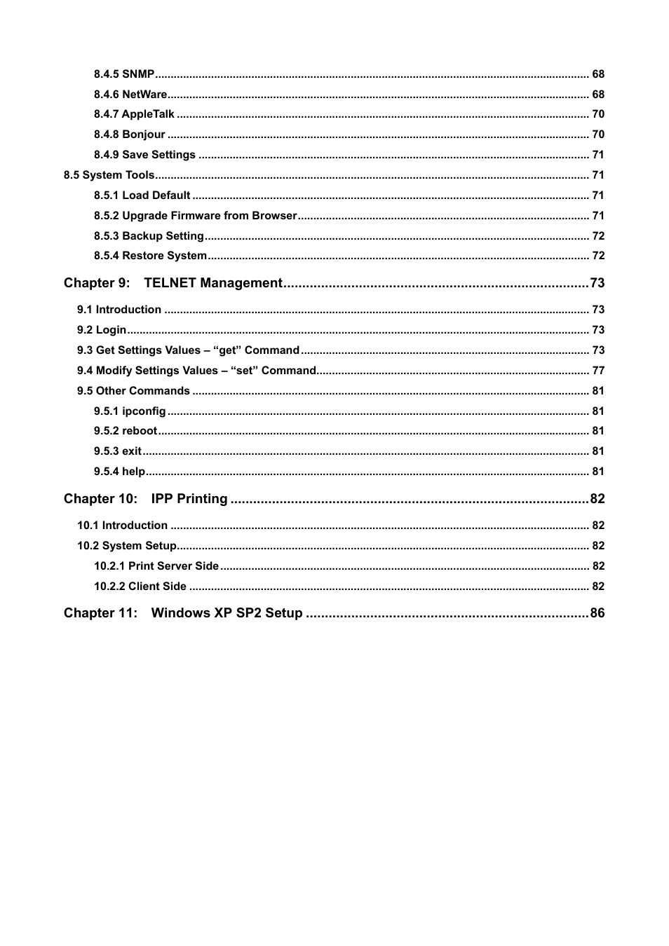 AirLive WP-201G V2 User Manual | Page 8 / 97