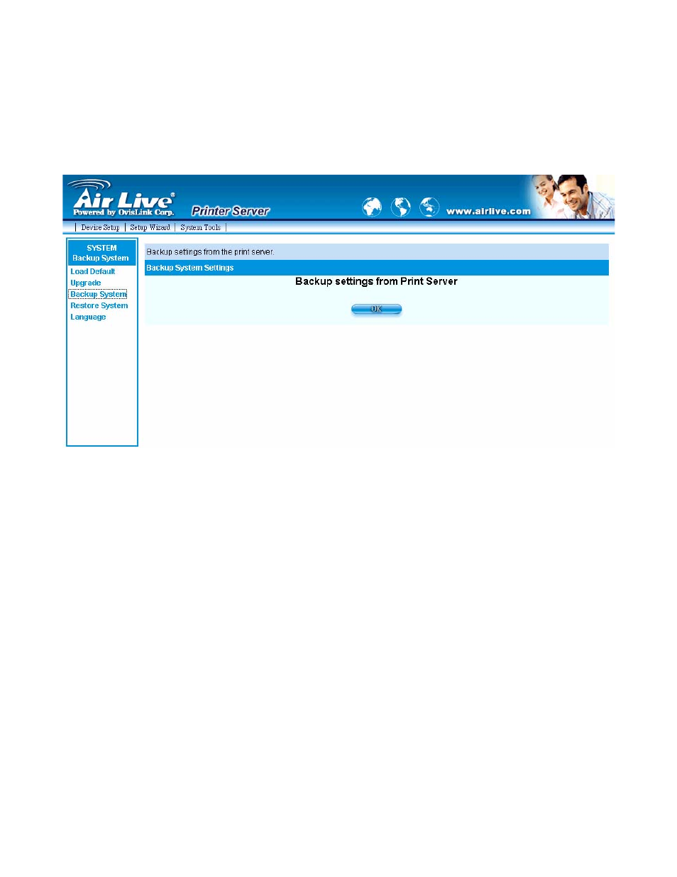 3 backup system | AirLive WP-203G User Manual | Page 102 / 132