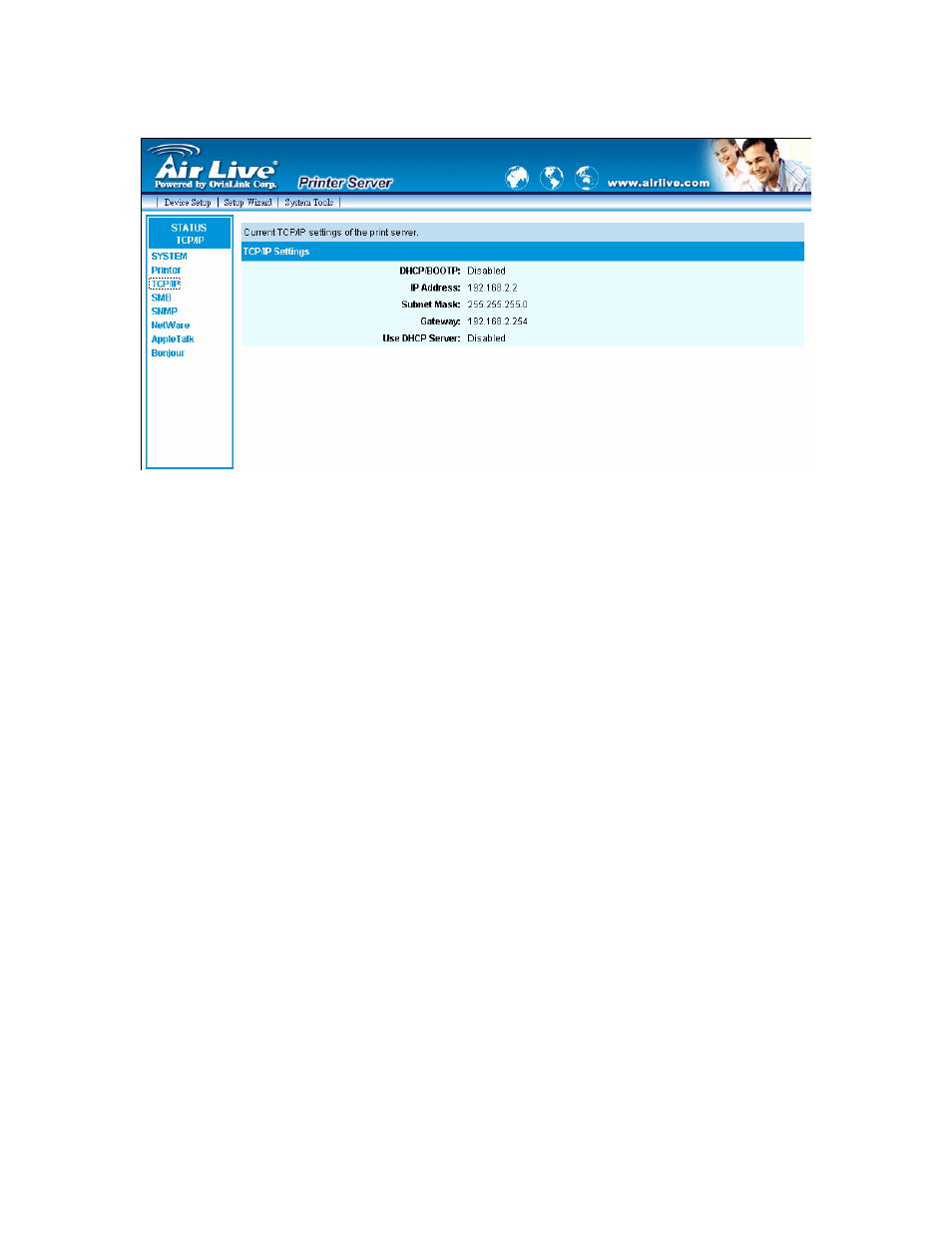 3 tcp/ip | AirLive WP-203G User Manual | Page 78 / 132