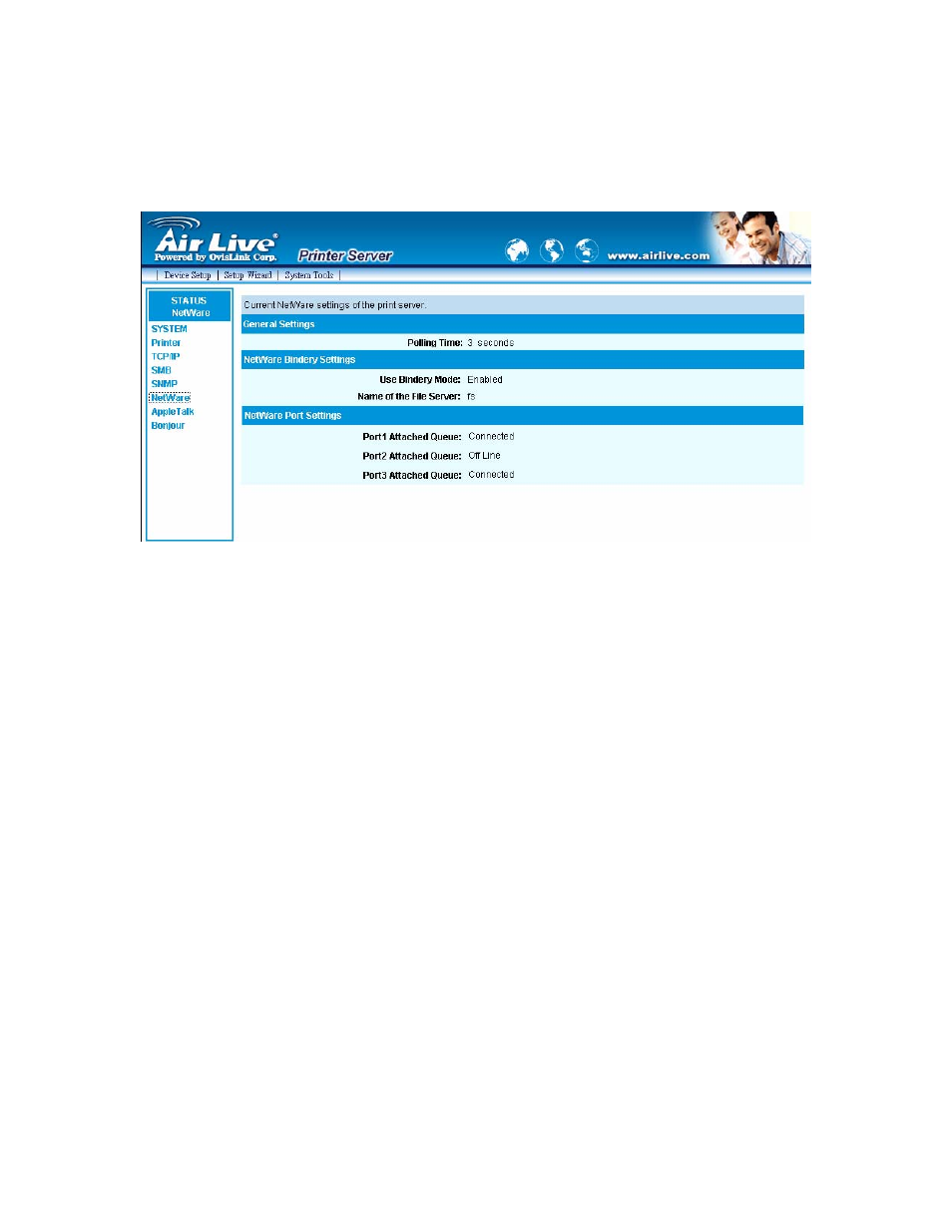 6 netware | AirLive WP-203G User Manual | Page 81 / 132