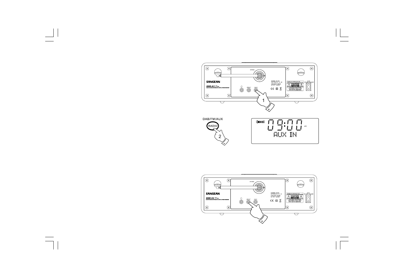 Sangean DDR-43+ User Manual | Page 44 / 49