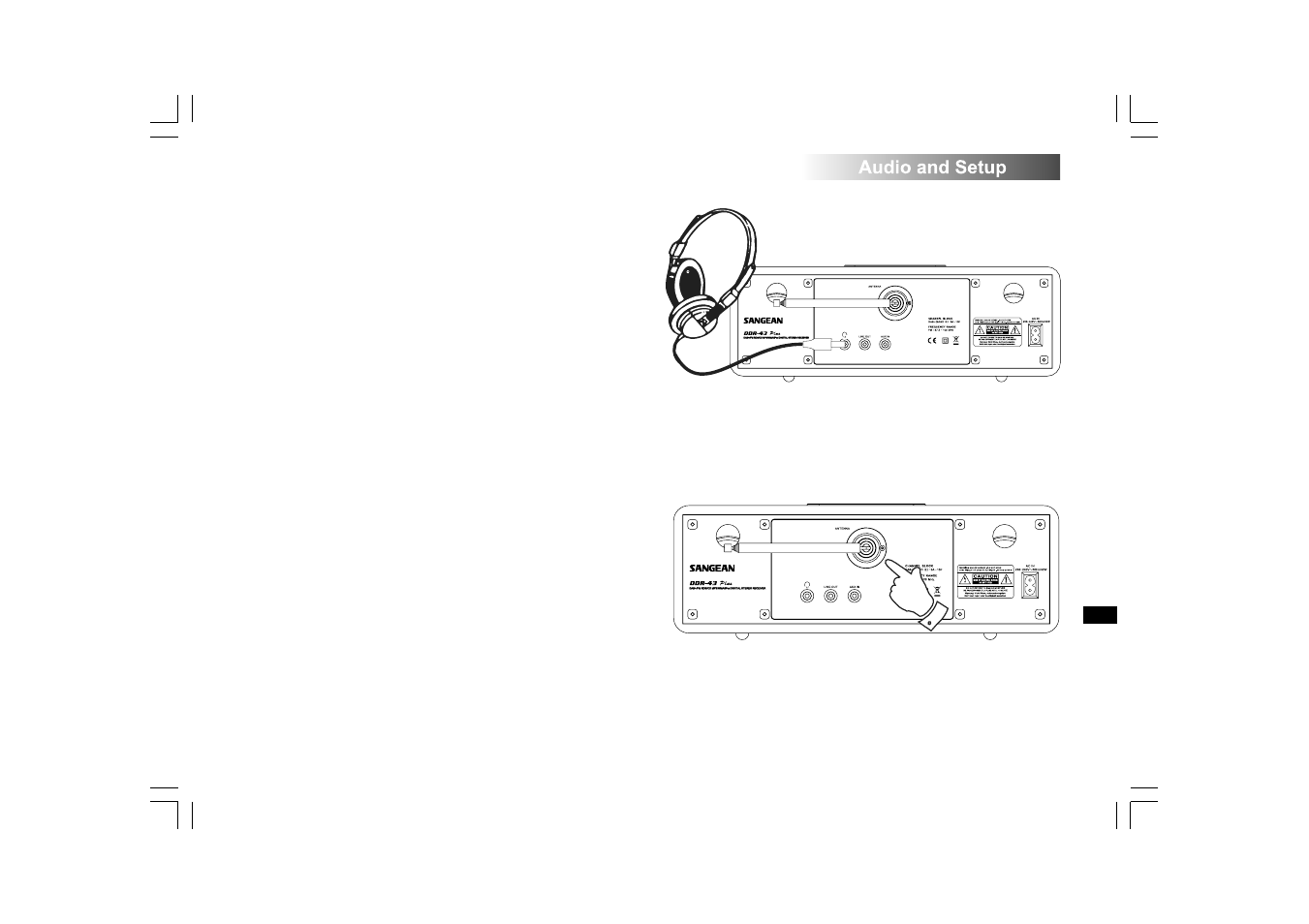 Sangean DDR-43+ User Manual | Page 45 / 49