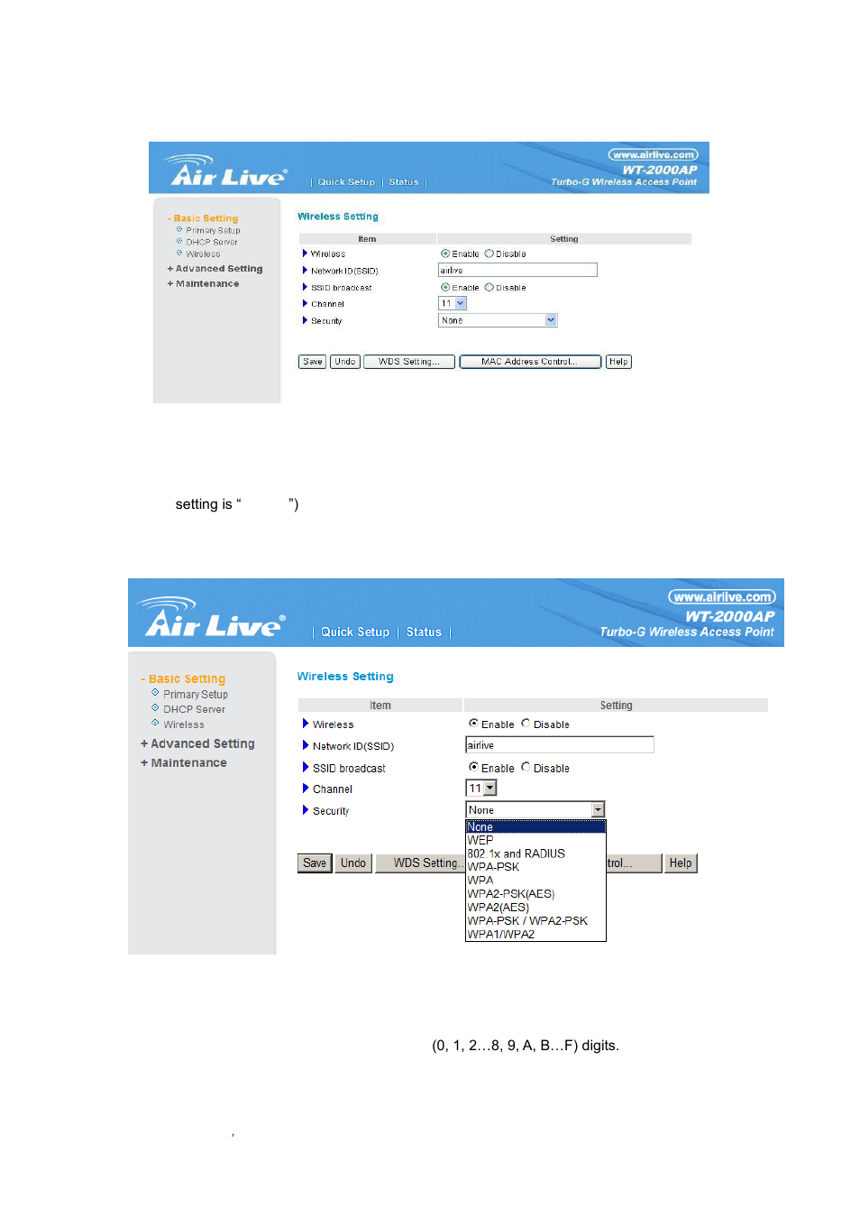 AirLive WT-2000AP User Manual | Page 16 / 42