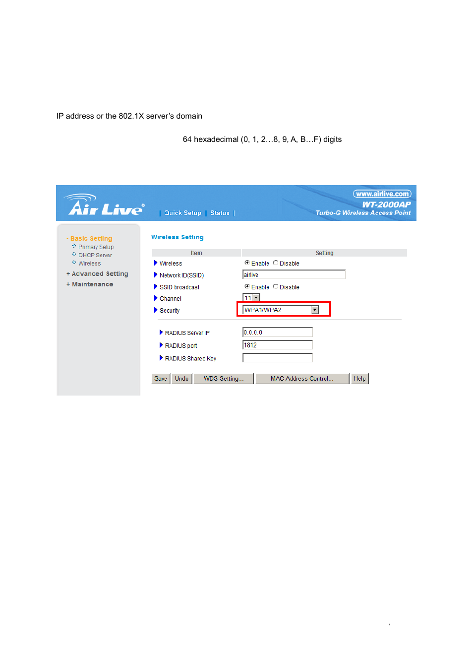 AirLive WT-2000AP User Manual | Page 21 / 42