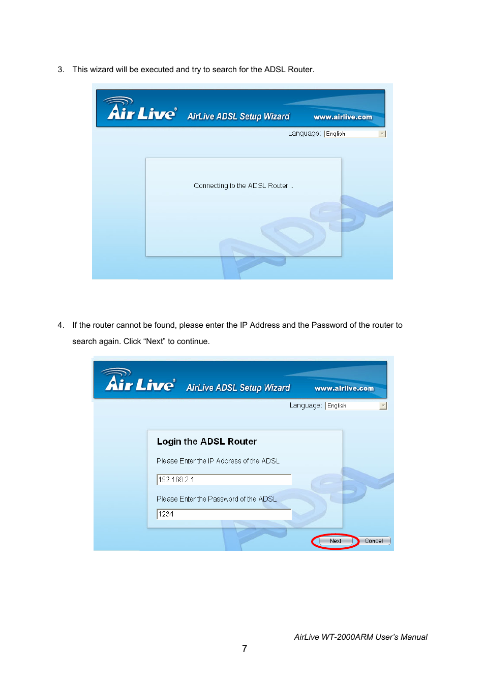 AirLive WT-2000ARM User Manual | Page 12 / 65