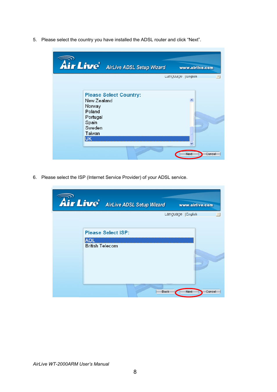 AirLive WT-2000ARM User Manual | Page 13 / 65