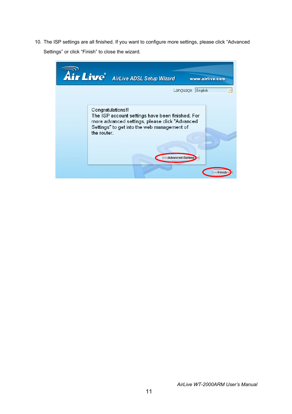 AirLive WT-2000ARM User Manual | Page 16 / 65
