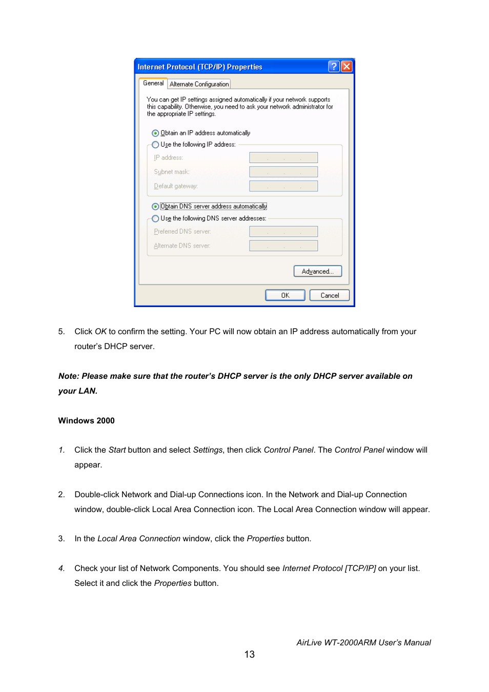 AirLive WT-2000ARM User Manual | Page 18 / 65