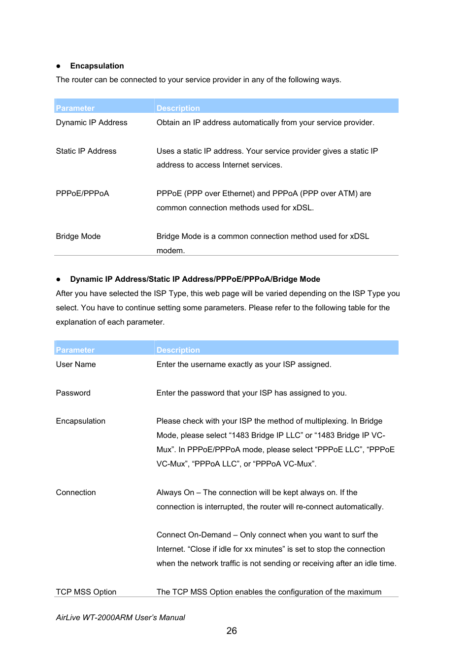 AirLive WT-2000ARM User Manual | Page 31 / 65