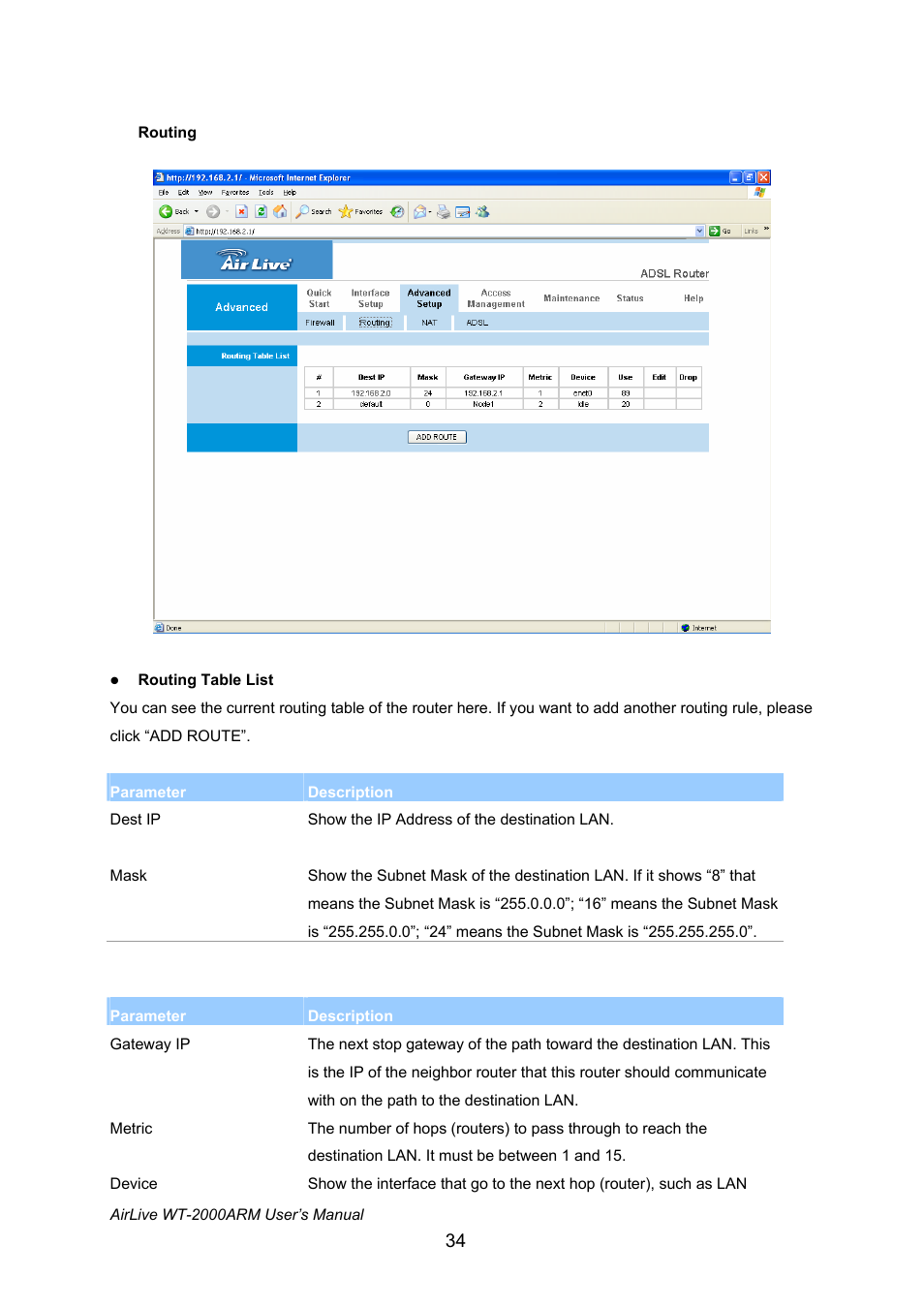 AirLive WT-2000ARM User Manual | Page 39 / 65