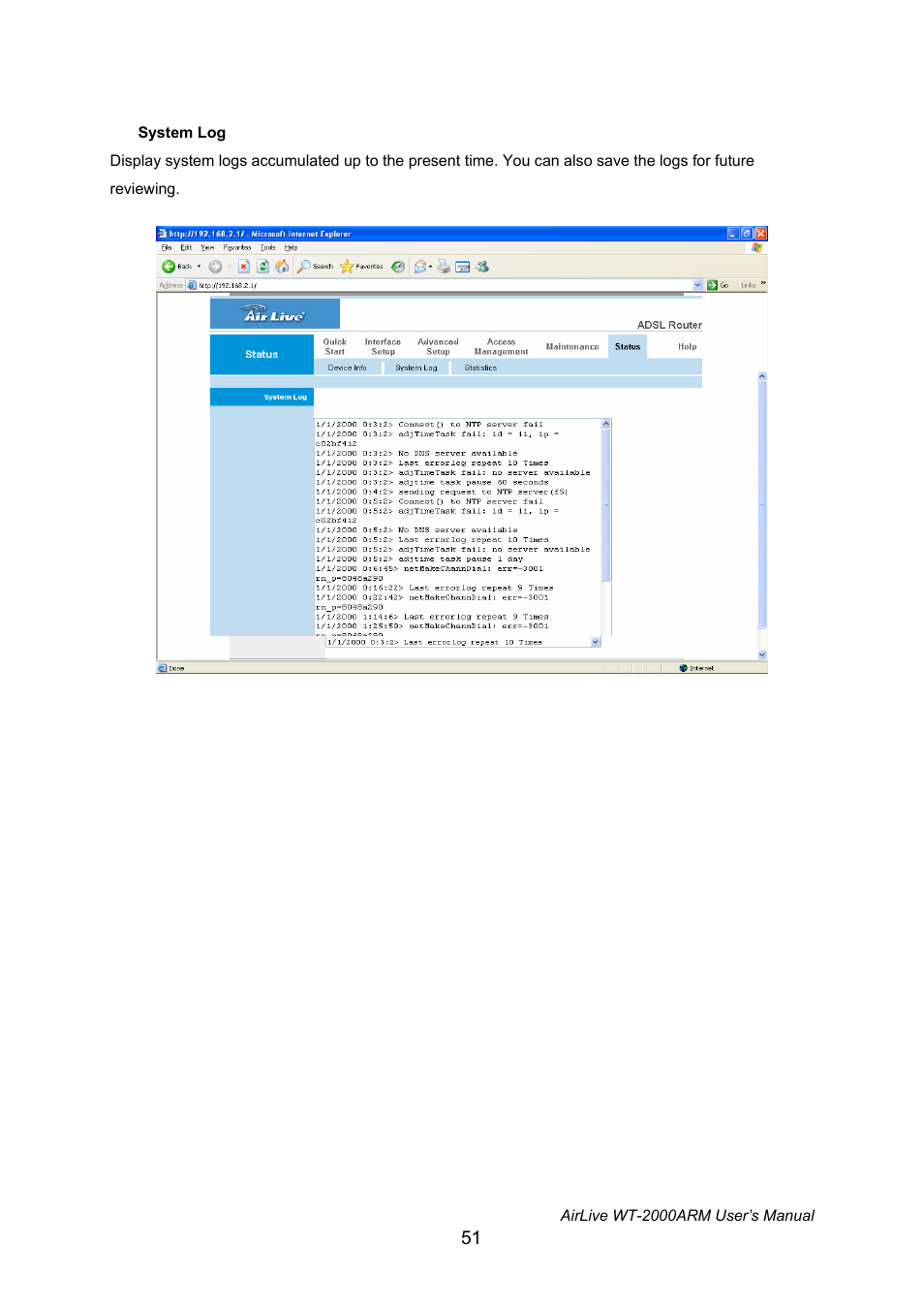 AirLive WT-2000ARM User Manual | Page 56 / 65