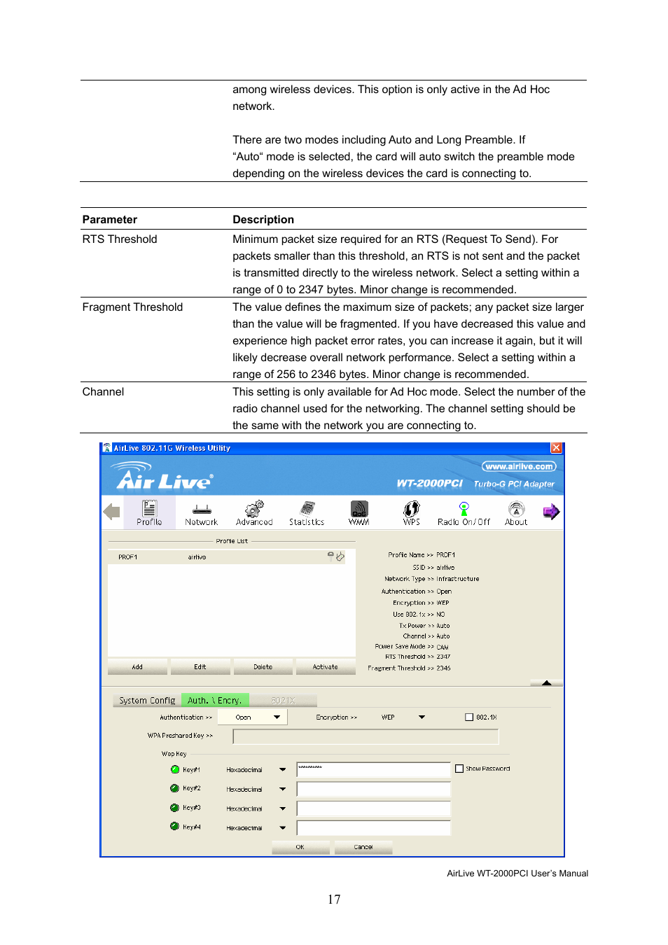 AirLive WT-2000PCI User Manual | Page 18 / 35