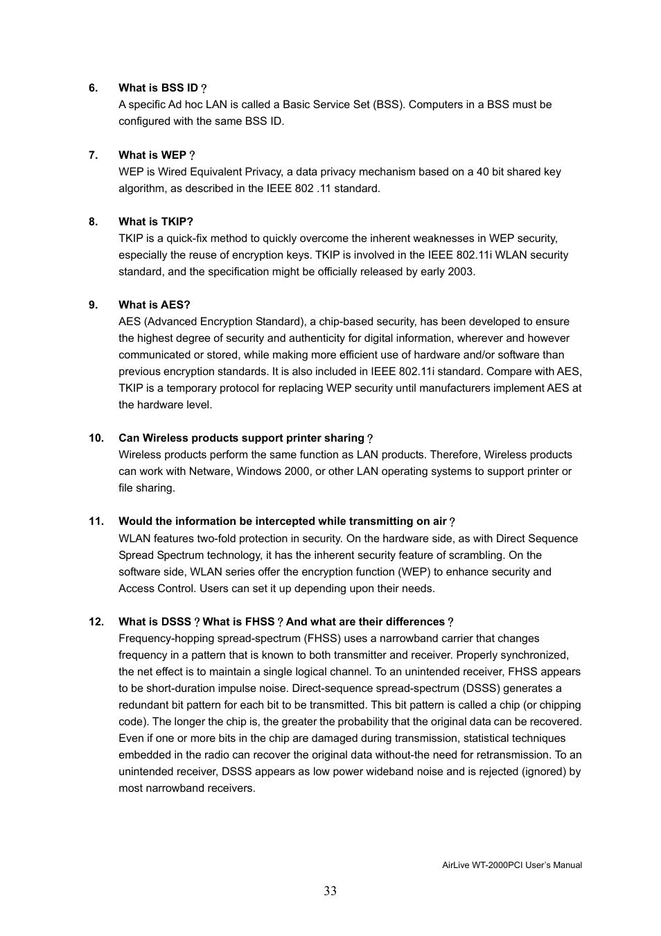 AirLive WT-2000PCI User Manual | Page 34 / 35