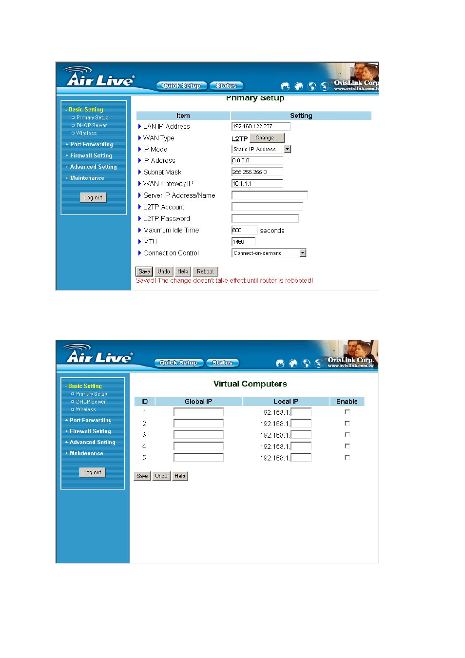 AirLive WT-2000R User Manual | Page 20 / 99