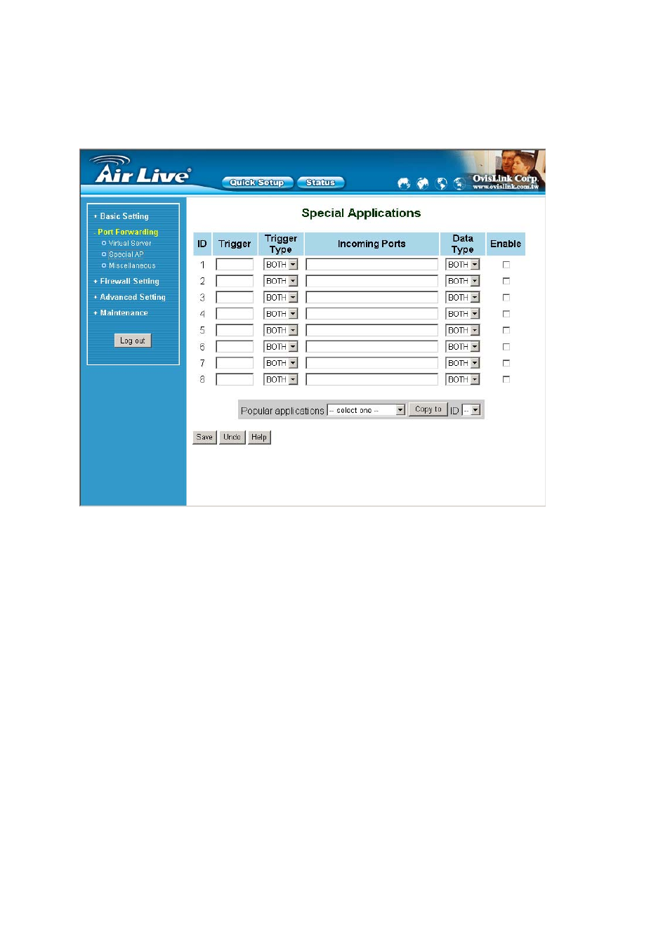2 special ap | AirLive WT-2000R User Manual | Page 32 / 99