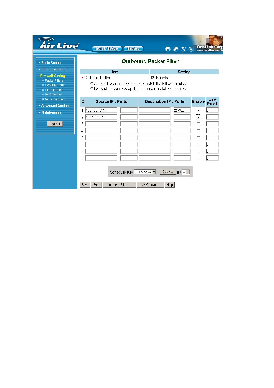 AirLive WT-2000R User Manual | Page 38 / 99