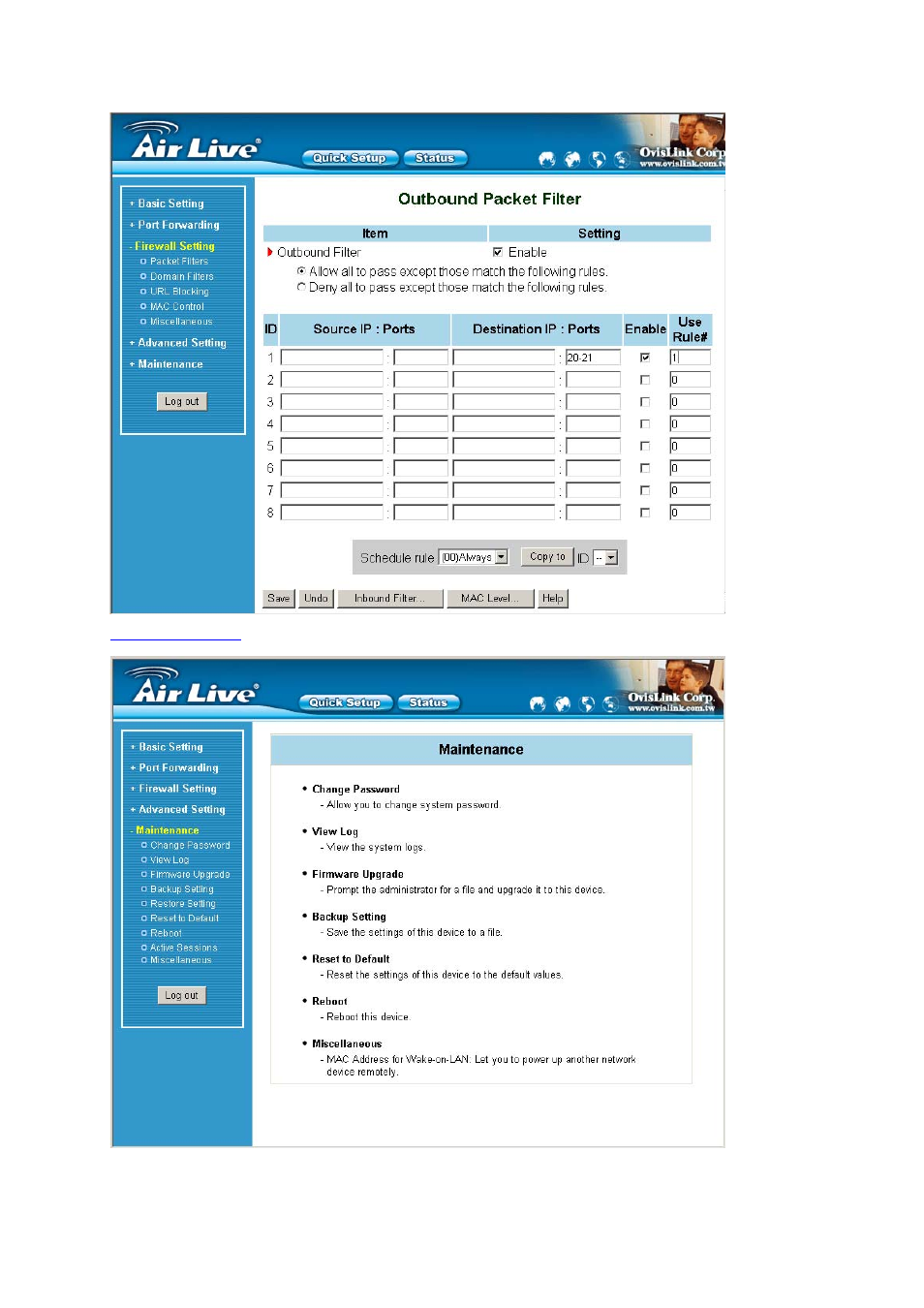 8 maintenance | AirLive WT-2000R User Manual | Page 60 / 99